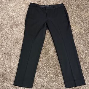 Banana Republic Elegant Black Straight Leg Pants